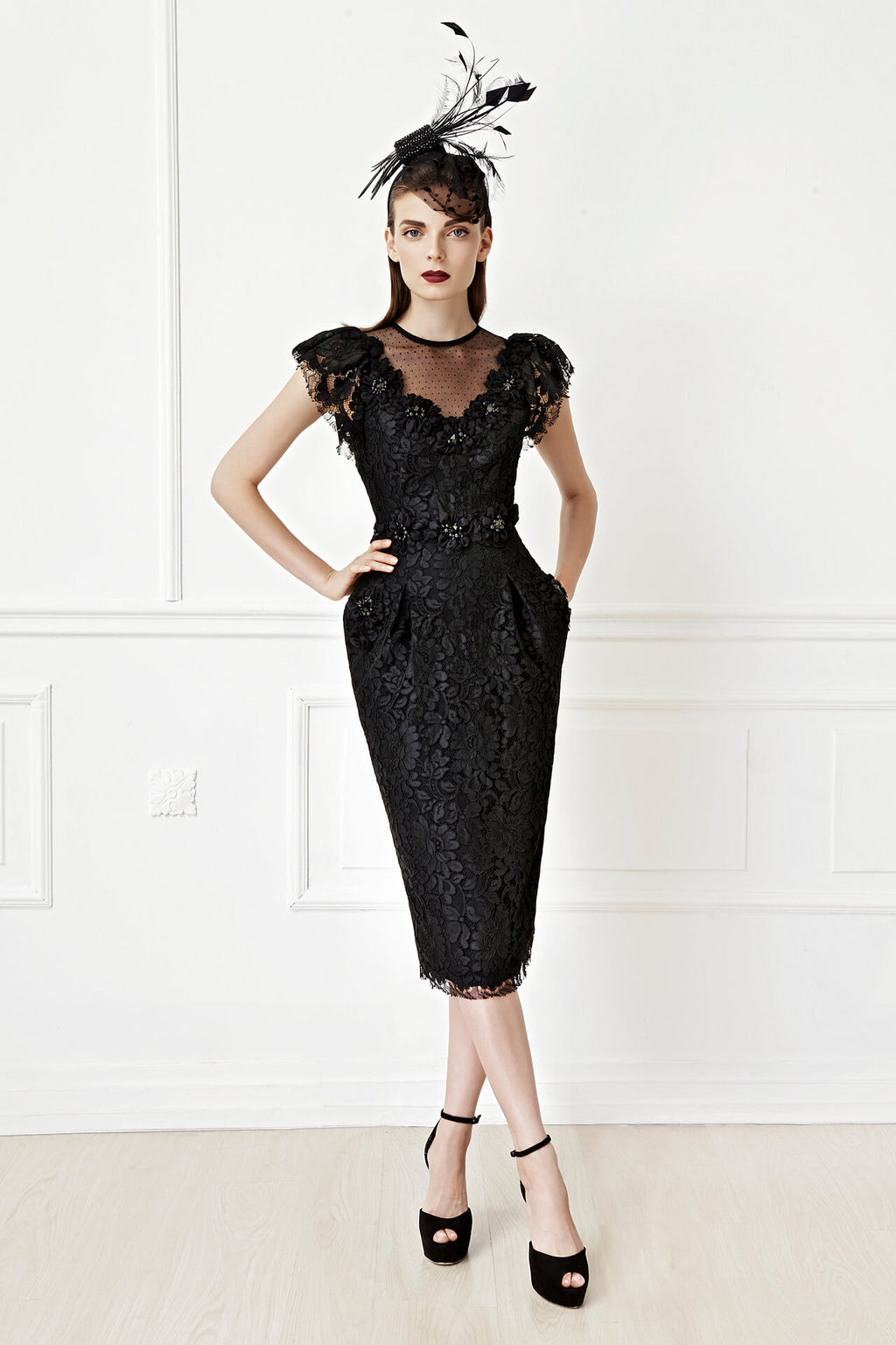 Anastasia french lace dress – NEVENA
