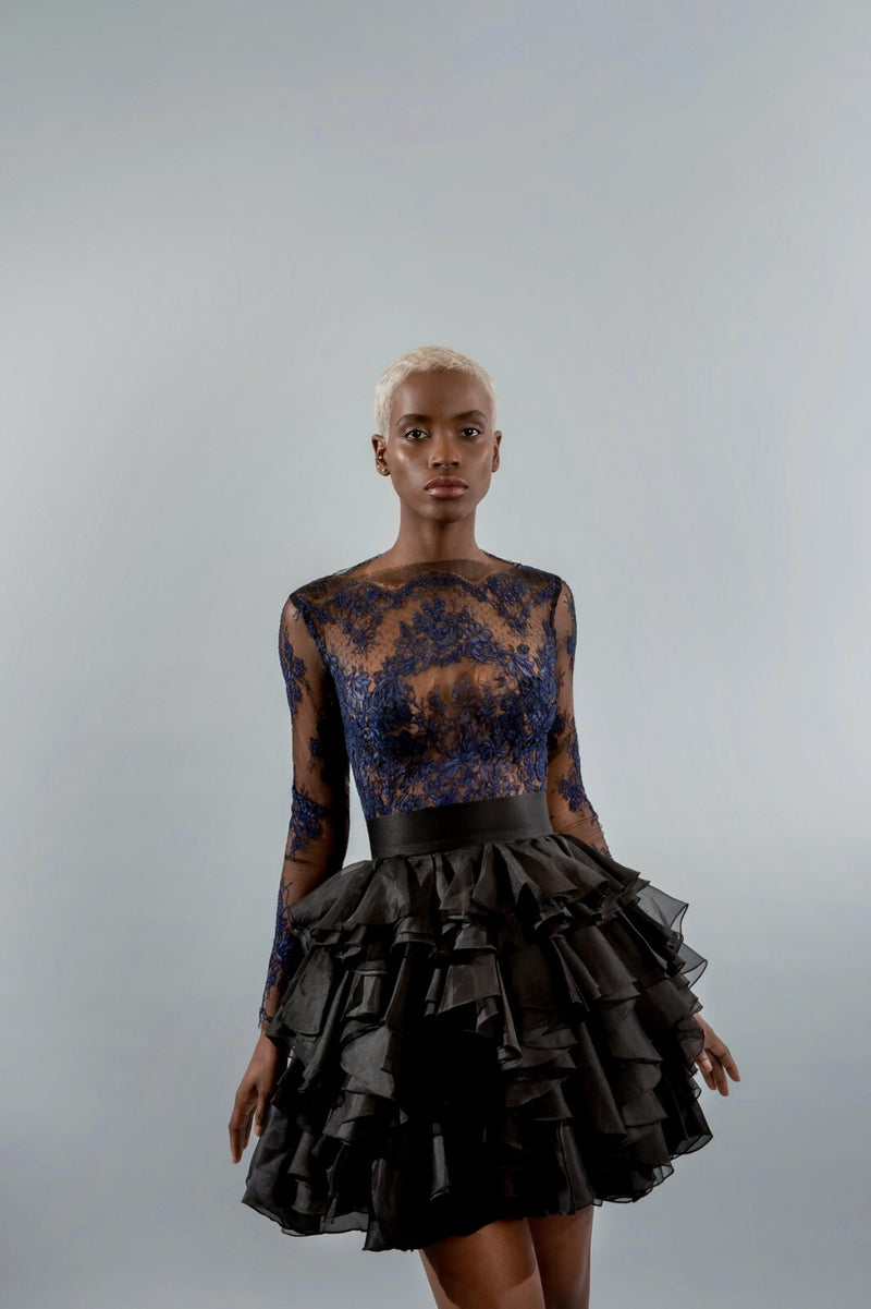 JOY SKIRT IN SILK ORGANZA