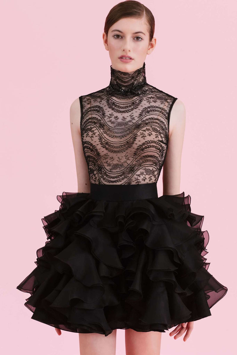 JOY SKIRT IN SILK ORGANZA